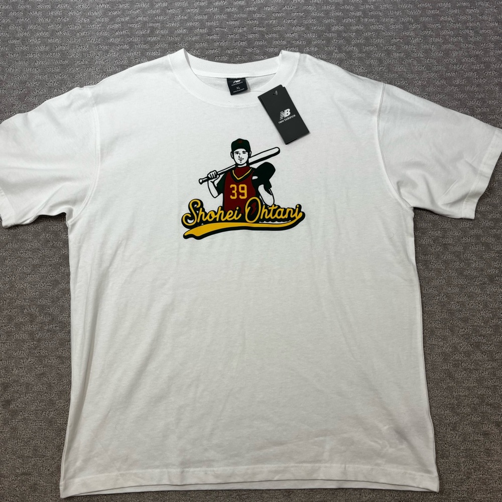New‎ Balance Shohei Ohtani Memories Short Sleeve T-Shirt Mens Sz XL NEW Dodgers